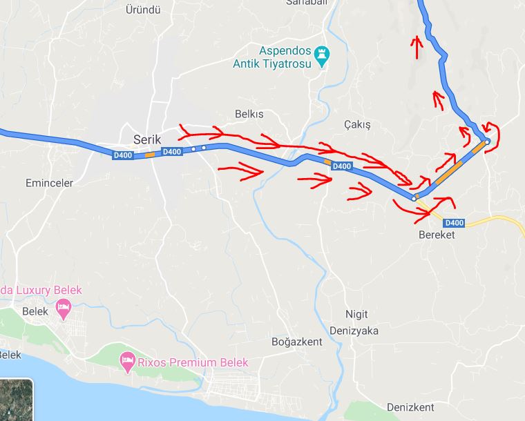 Camping Antalya Maceras�, K�pr�l� Kanyon, Antalya