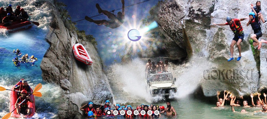 Antalya koprulu kanyon camping rafting �ad�r kamp�