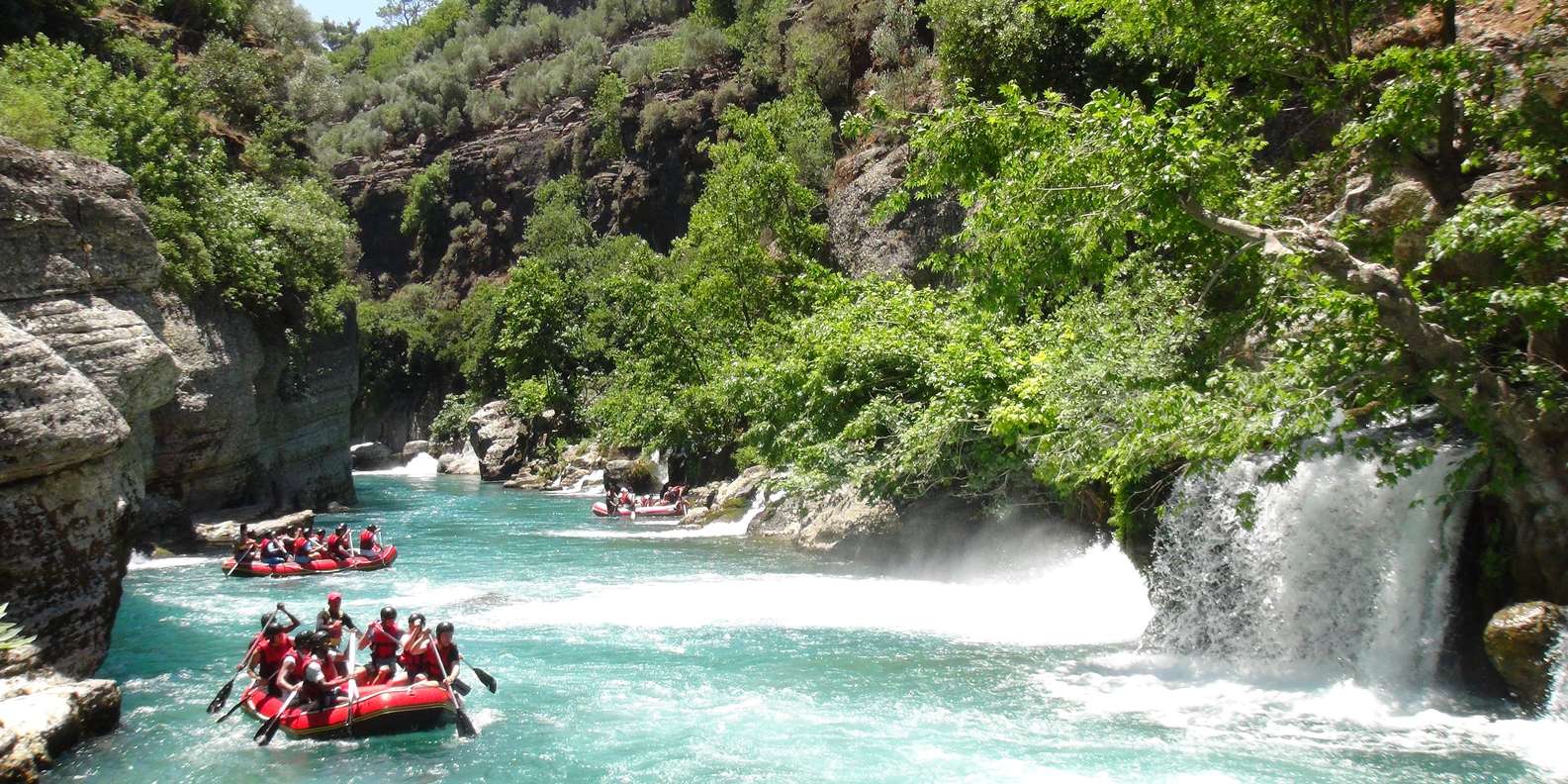Antalya koprulu kanyon camping rafting �ad�r kamp�
