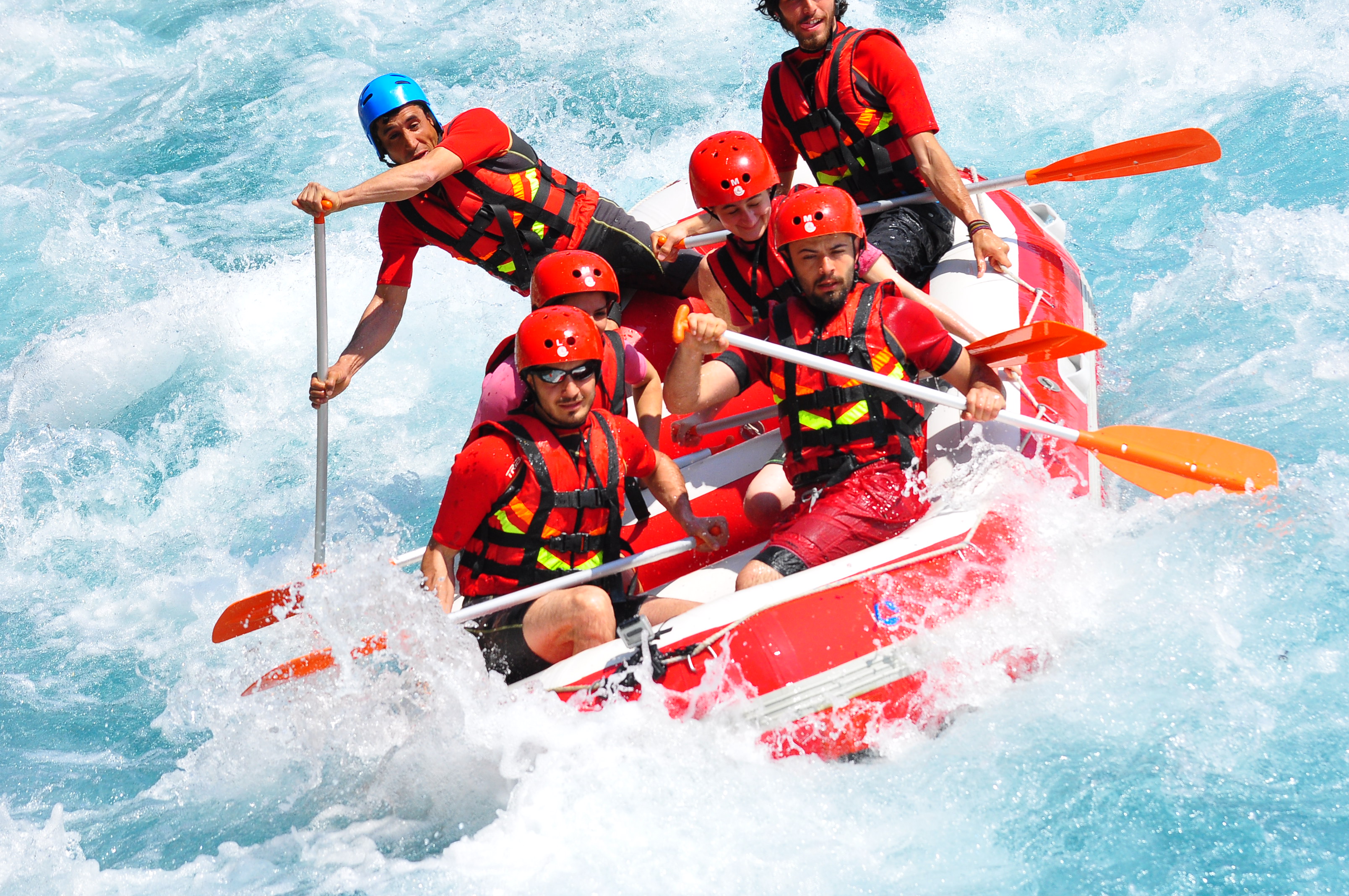 Antalya K�pr�l� Kanyon Rafting